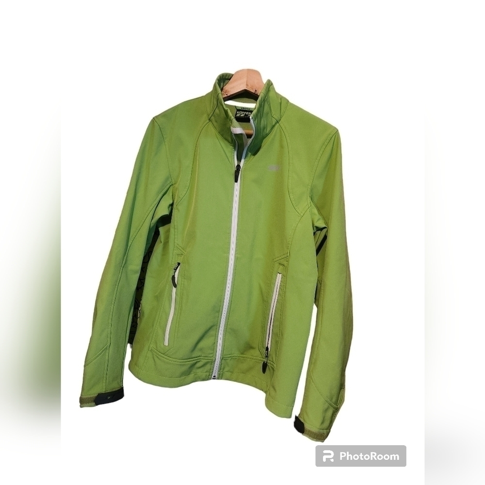 Koppen Tundra Biome Softshell Jacket Sz.M in Lime